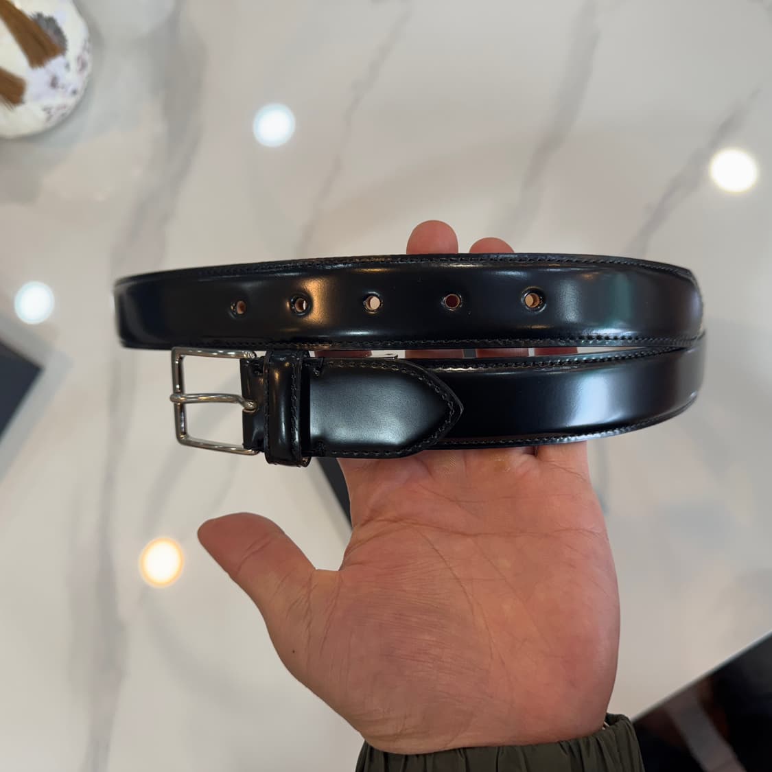 나가사와 코도반 벨트 블랙 상품이미지3