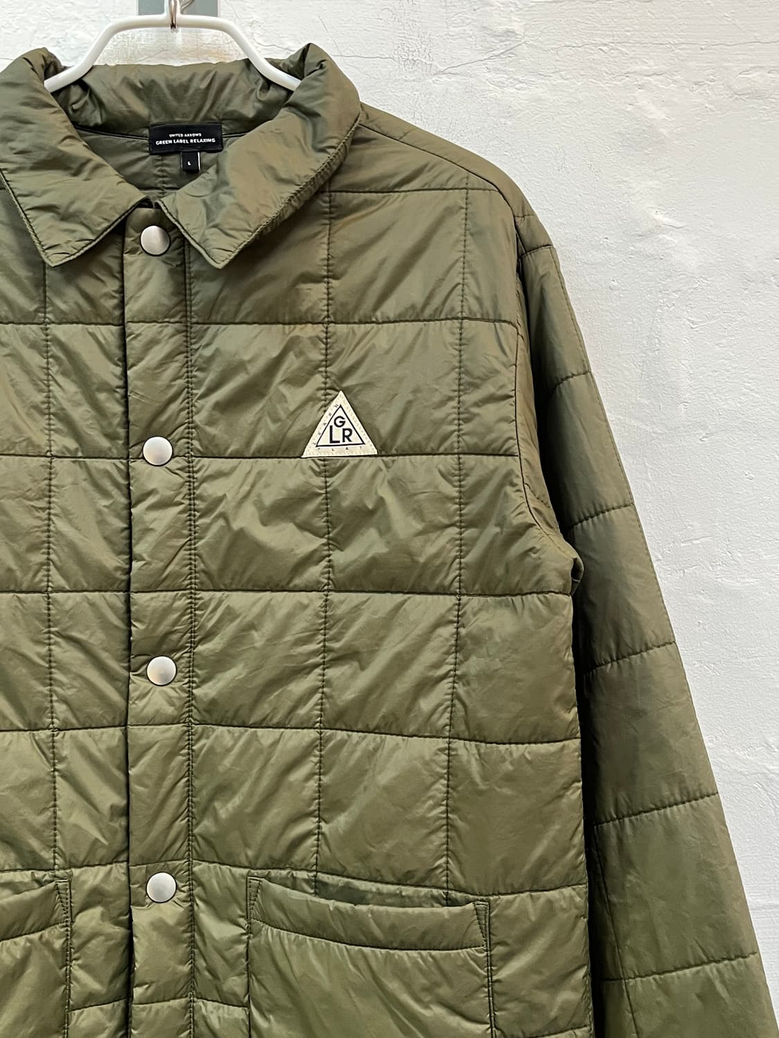 Green Label Relaxing 퀼트 블루종 L 상품이미지3