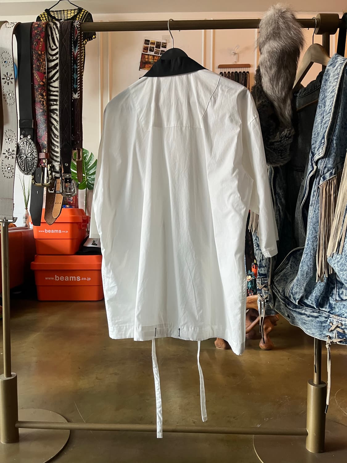 90s MILKBOY Double Button Marine Shirt 상품이미지8