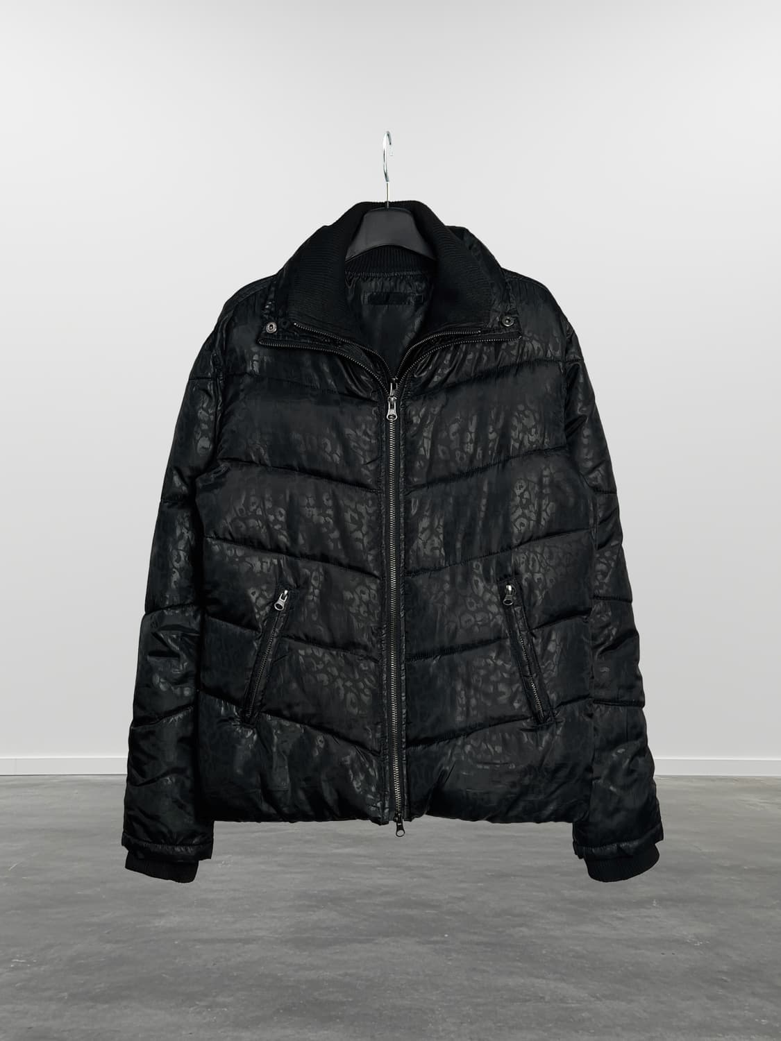 빈티지 레이어드 패딩 자켓  상품이미지1