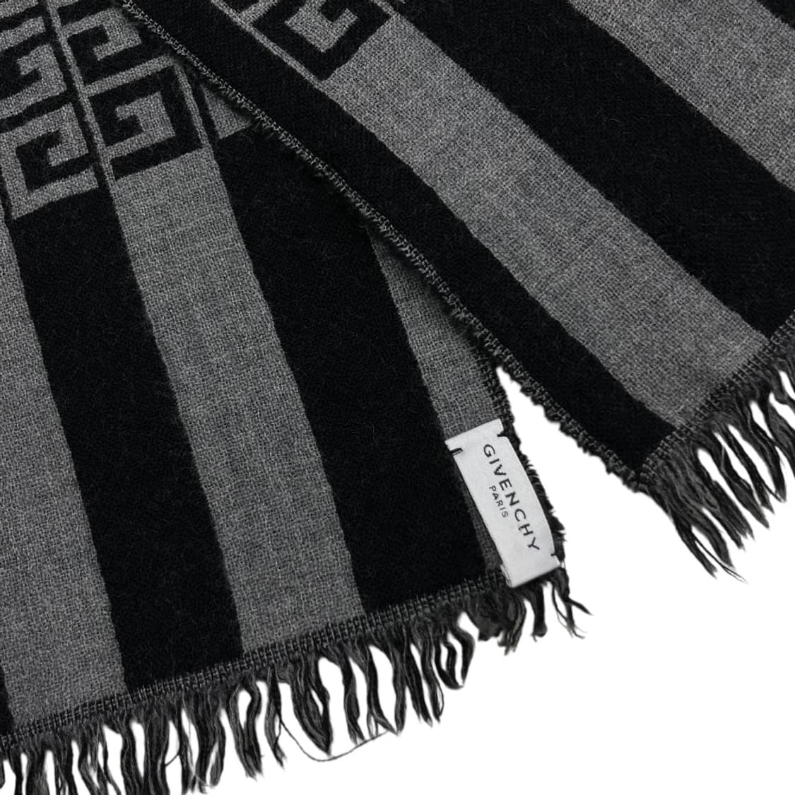 지방시 멀티 패턴 그레이 머플러 상품이미지5