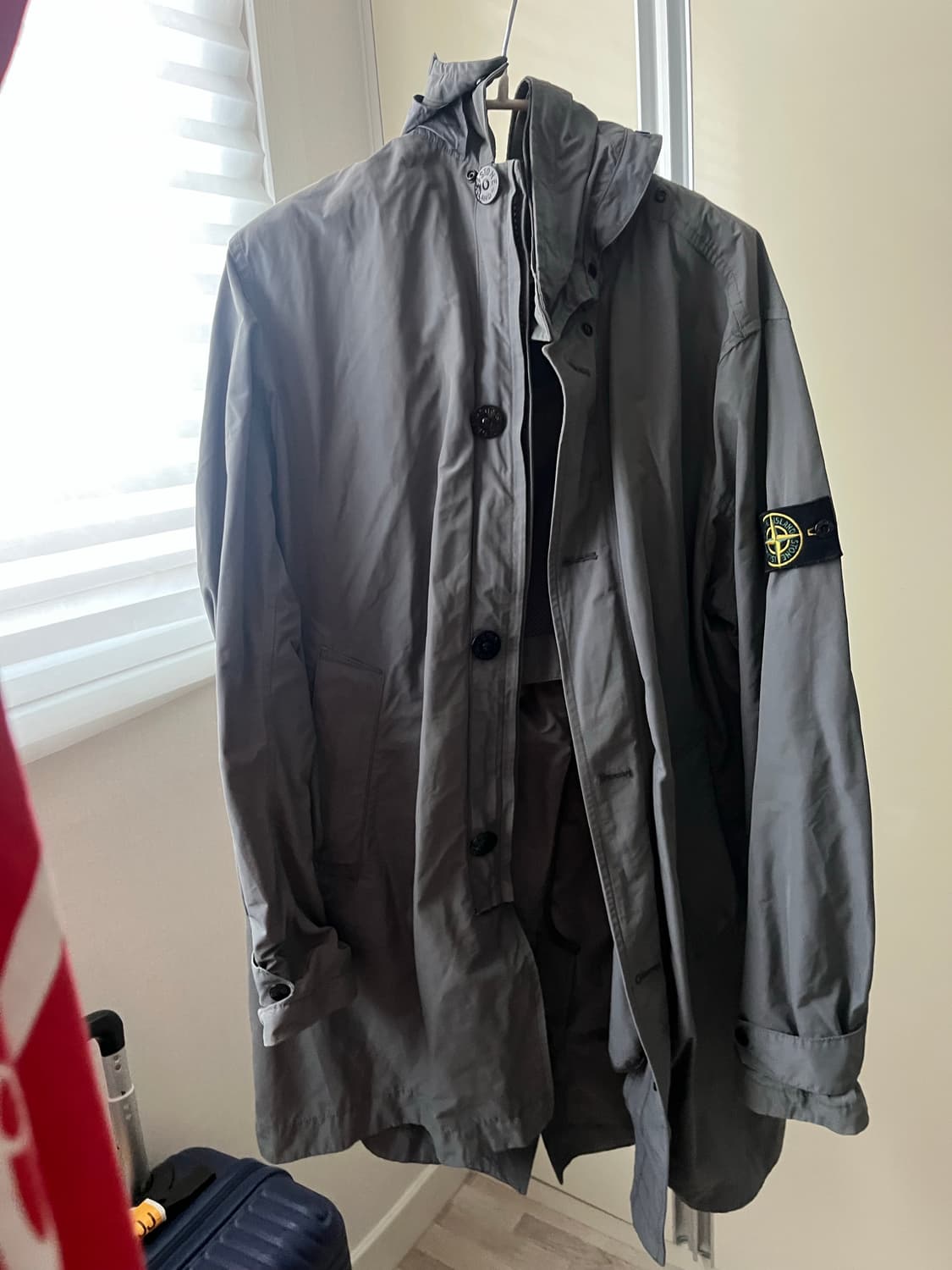 스톤아일랜드 마이크로랩스 트렌치코트  상품이미지1