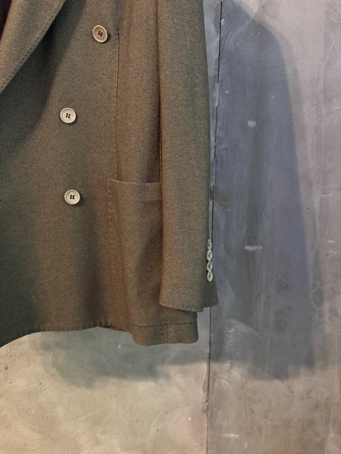 로로피아나 캐시미어 더블 브레스티드 자켓 100 상품이미지9