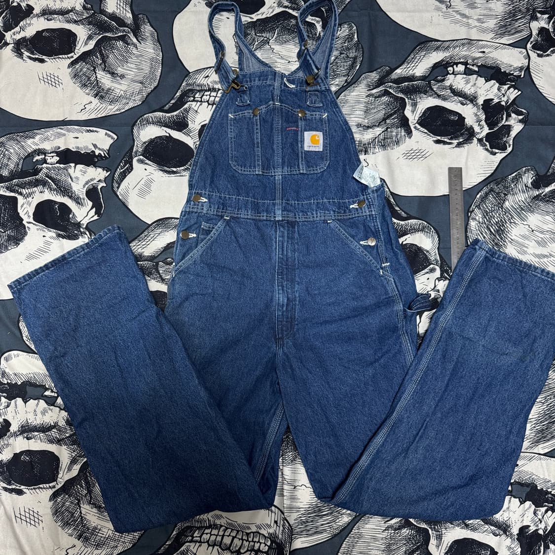 칼하트 오버롤 멜빵바지 30X34 상품이미지8