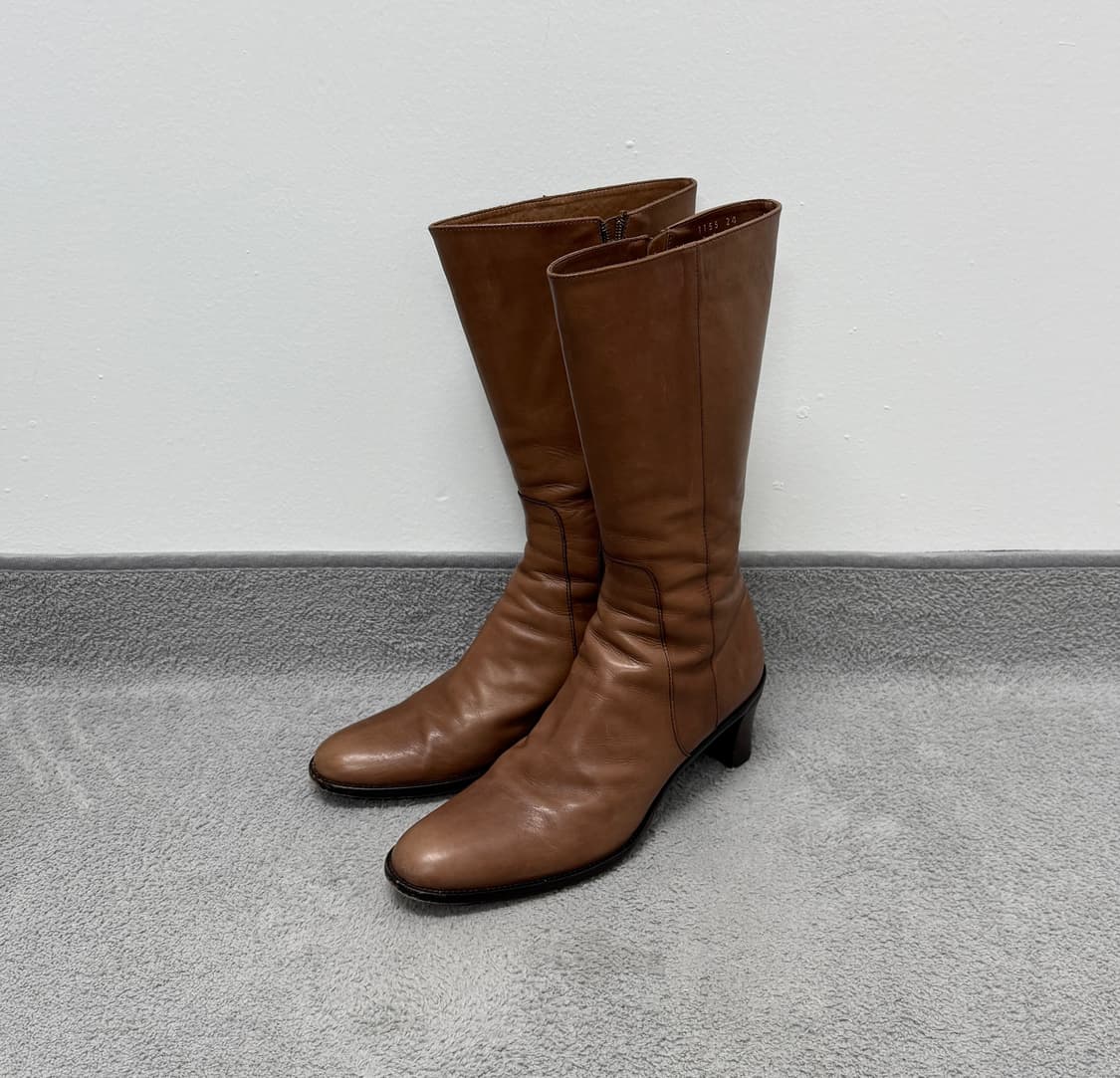 Margaret Howell leather boots in conac 상품이미지1