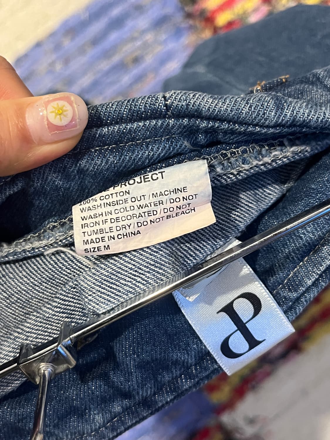 플리즈프로젝트 데님스커트 상품이미지5