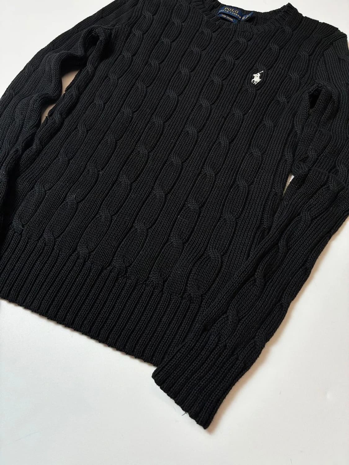 폴로 랄프로렌 피마코튼 신형 꽈배기 코튼 니트 PN8625 상품이미지4