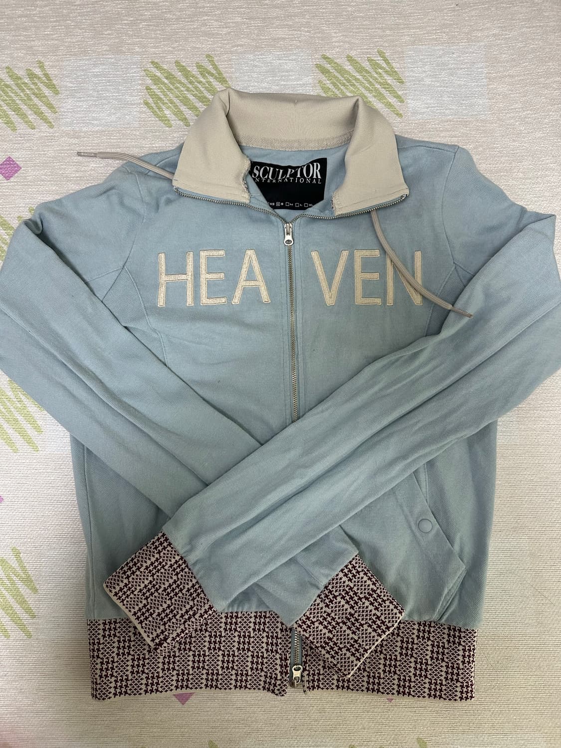 스컬프터 트랙자켓 베이비블루 S 상품이미지2