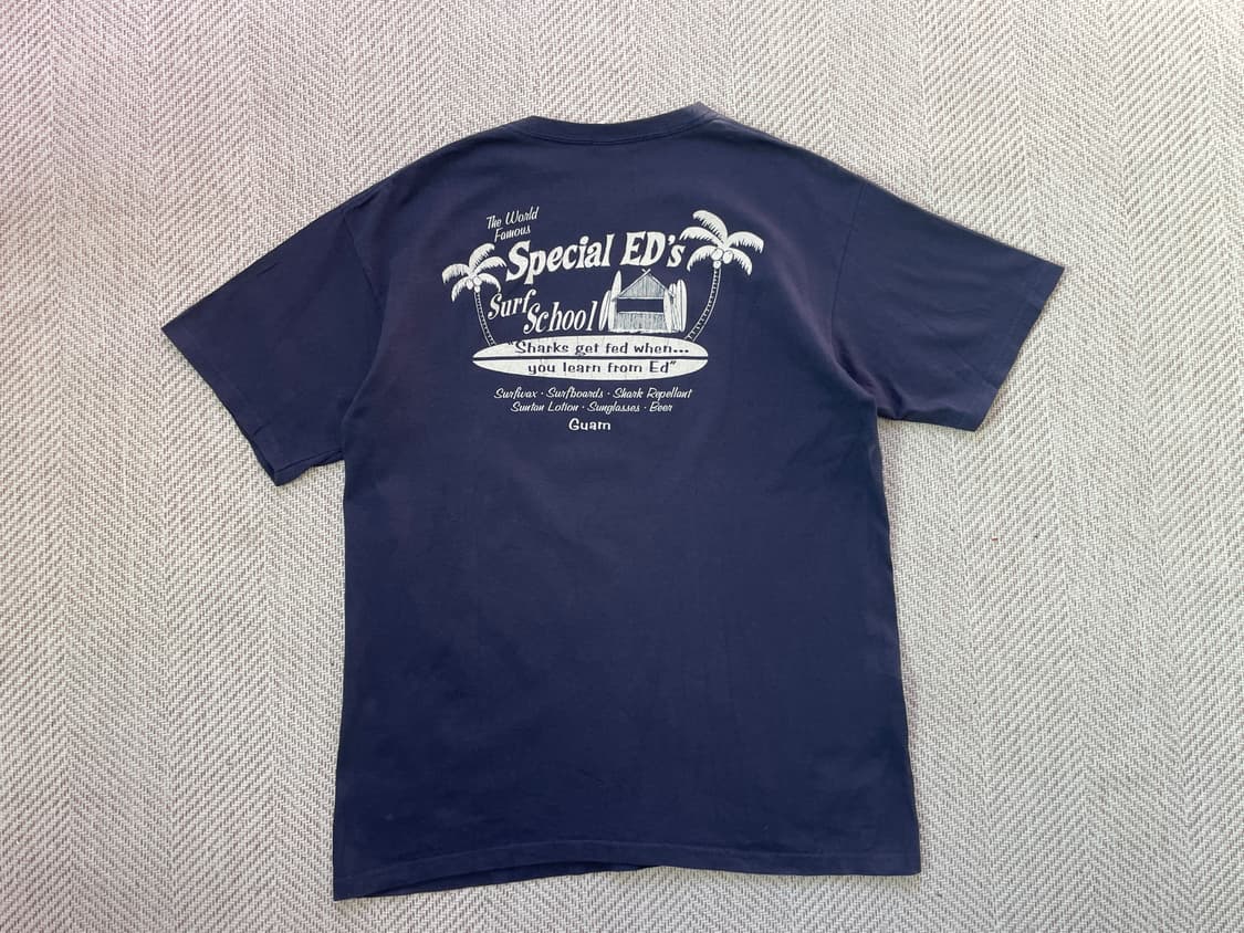 Anvil 앤빌 네이비 페이딩 반팔티셔츠  상품이미지1