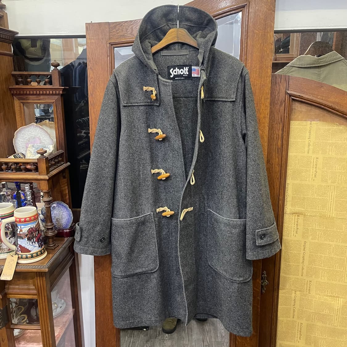 Vintage Schott duffle coat 상품이미지2