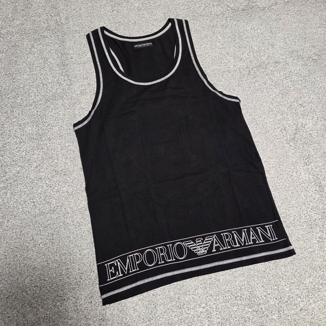 Emporio Armani 아르마니 슬리브리스 나시 S-M 상품이미지1