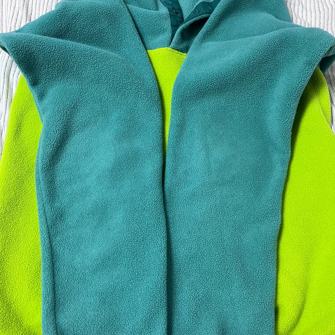 (W’s) 파타고니아 신칠라 스냅티 플리스 터키그린/라임 상품이미지7