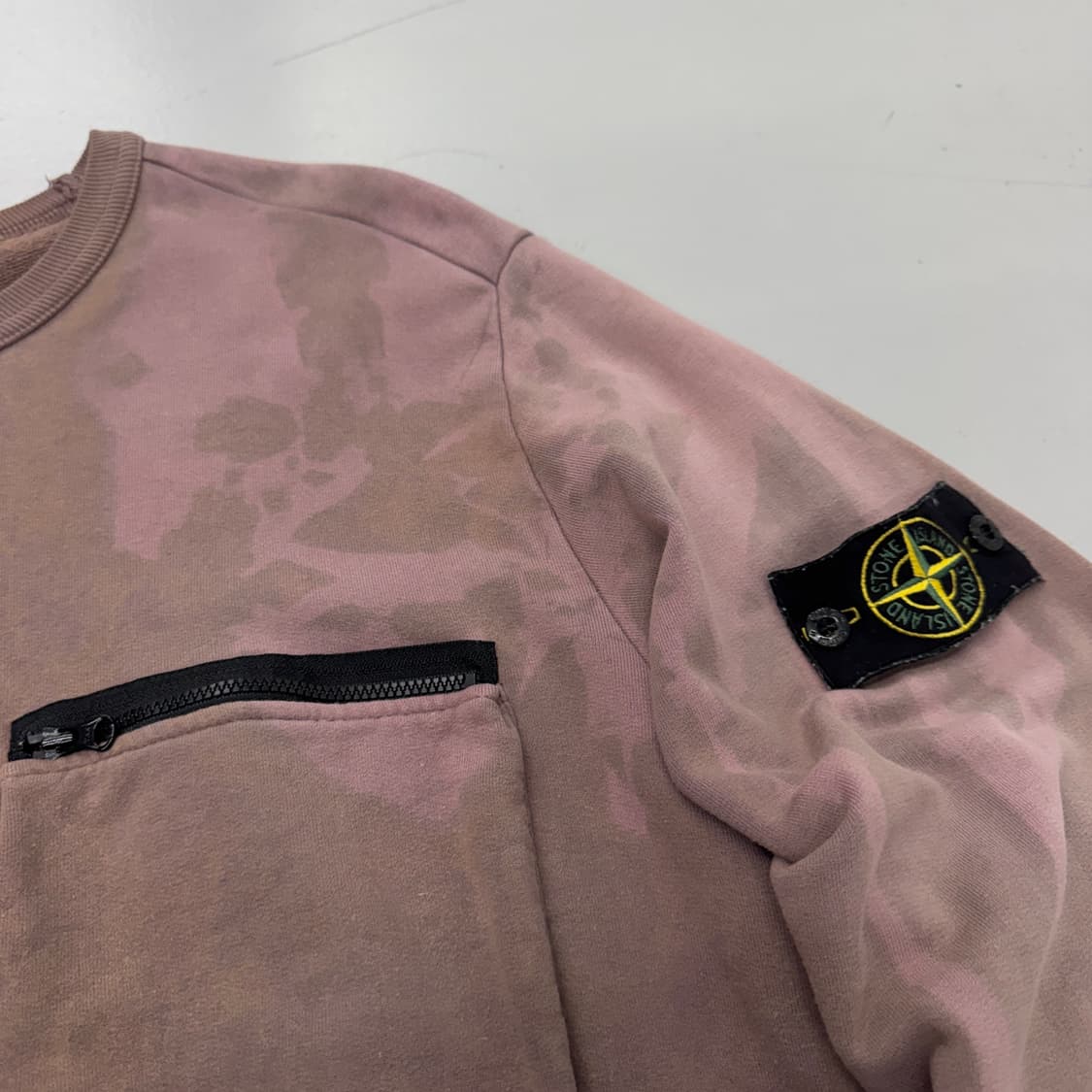 스톤아일랜드 페이드 와펜 맨투맨 상품이미지6