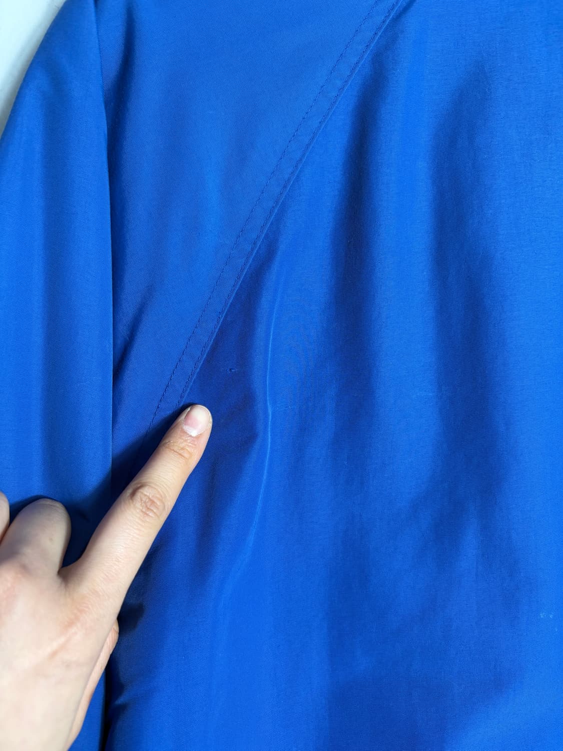 랜즈 엔드 후리스 안감 블루  점퍼 상품이미지8