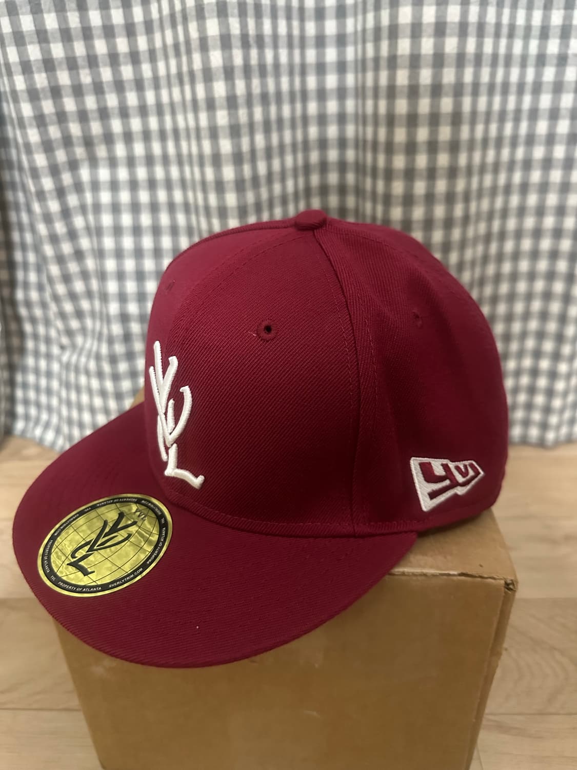 YVL 모자 White on Maroon 상품이미지2