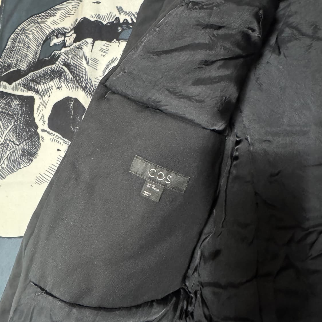 코스 남성 누빔 코트 46 (95 M) 사이즈 상품이미지8