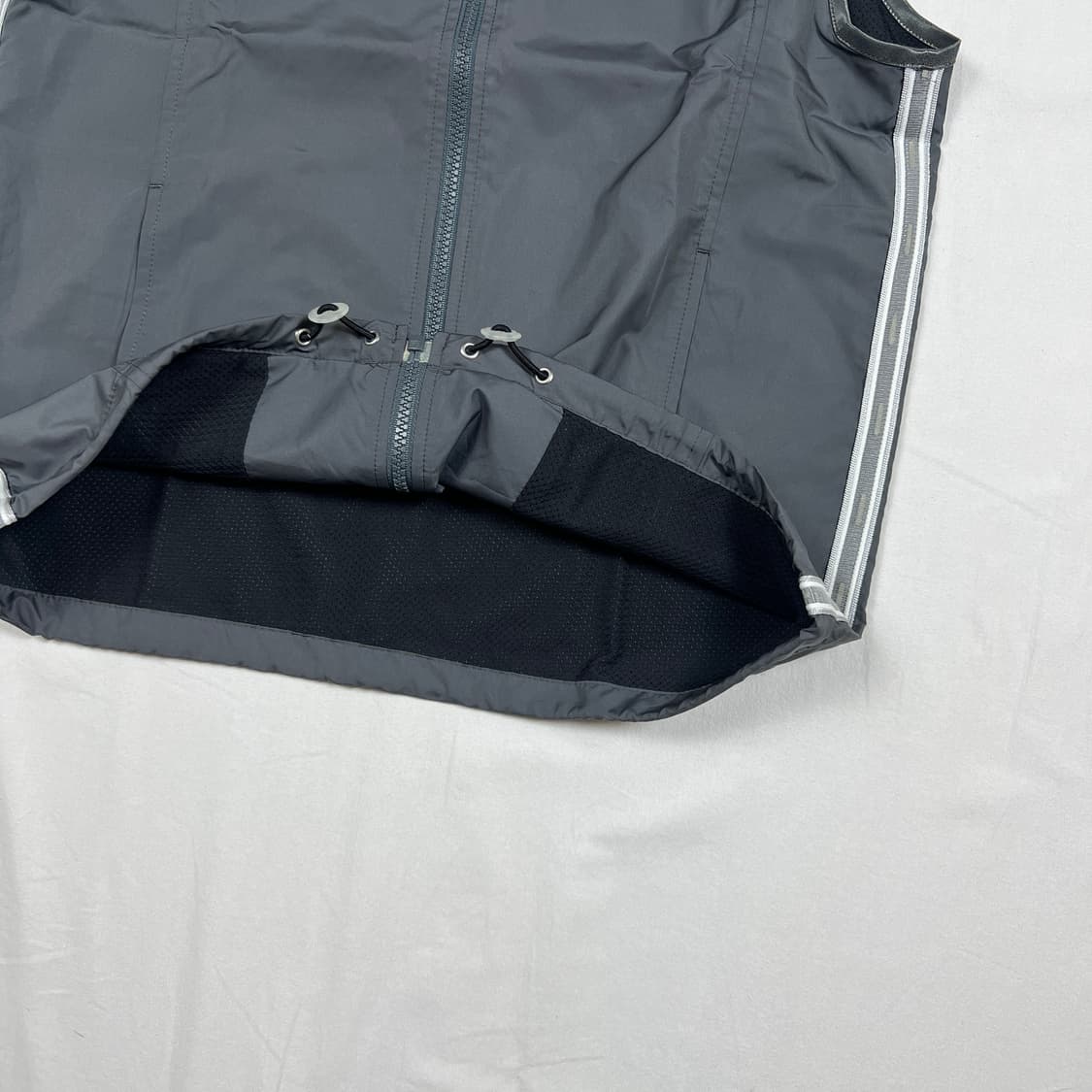 90‘s 꾸레주 꾸레쥬 courreges 로고 셋업 윈드 베스트 상품이미지5