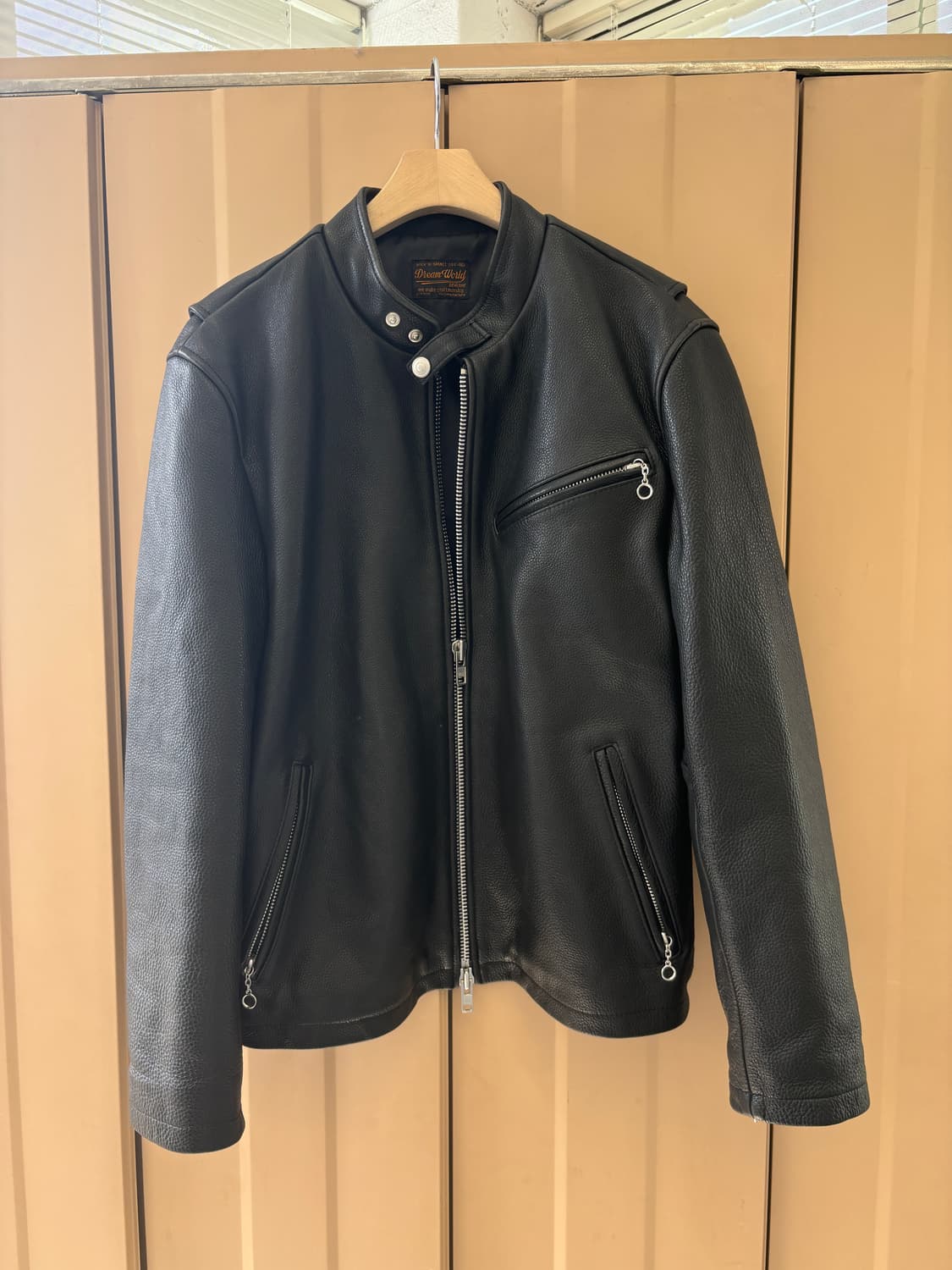 싱글 라이더 레더 자켓 상품이미지8