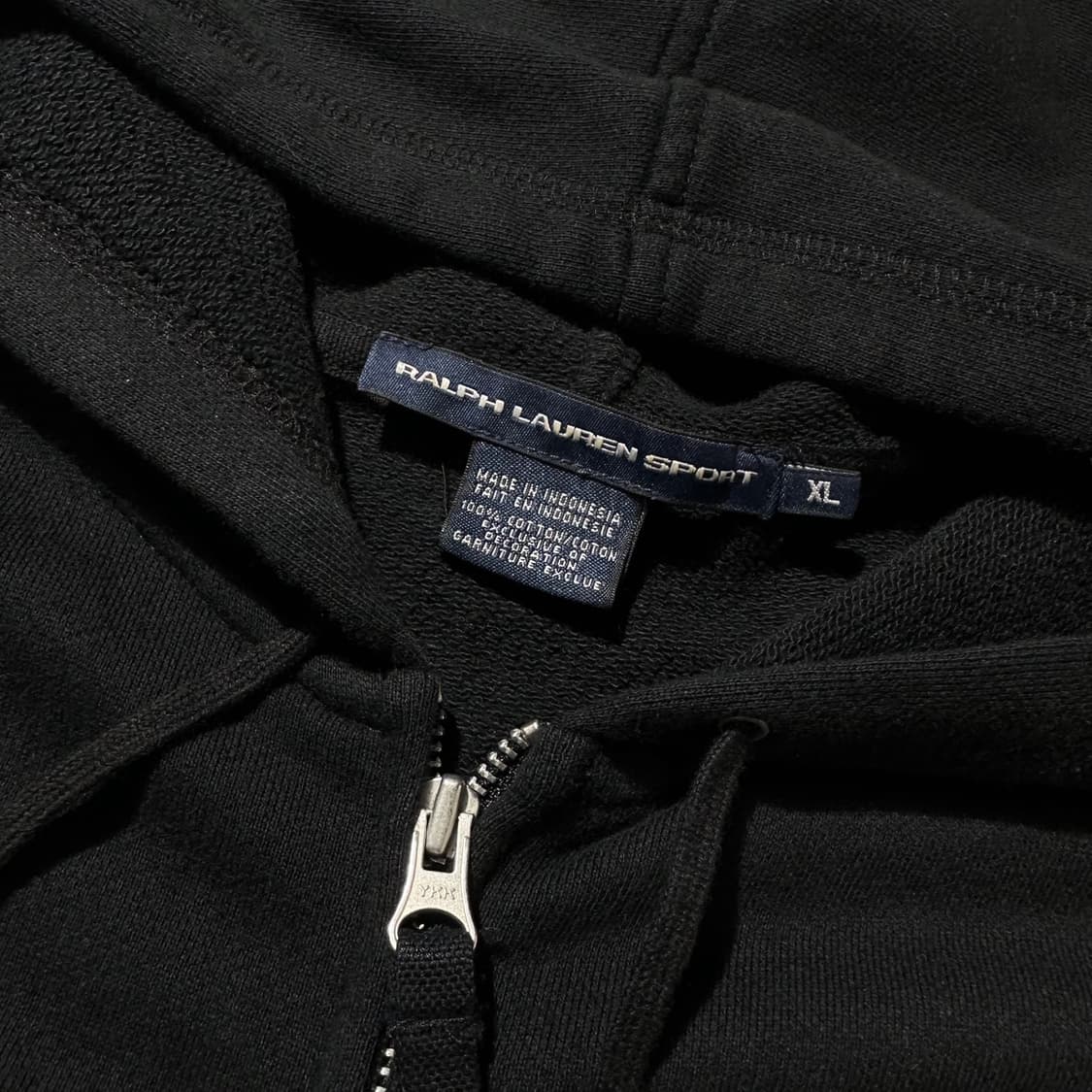 폴로 랄프로렌 후드집업 블랙 상품이미지4