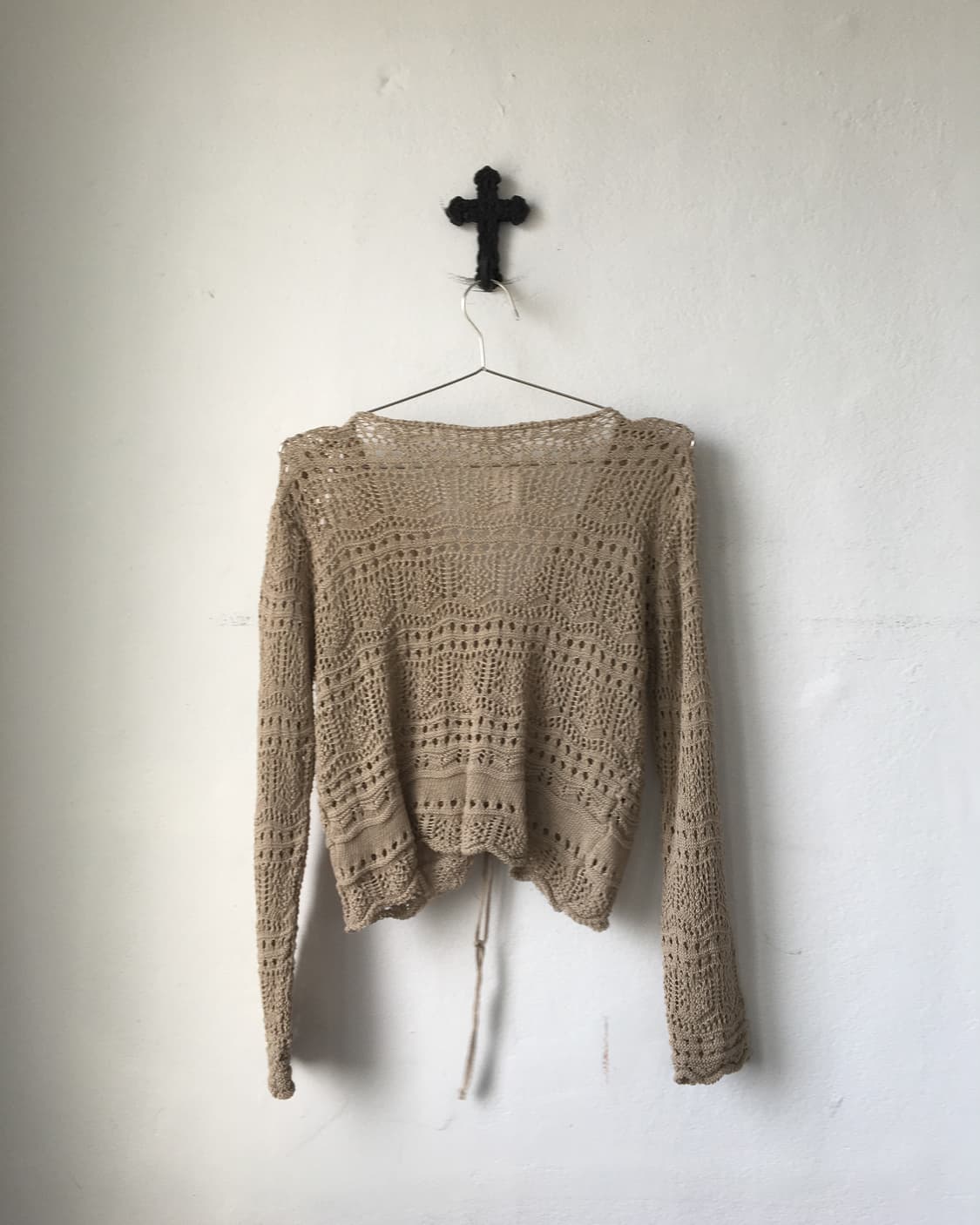 Shirring point punching knit 상품이미지3