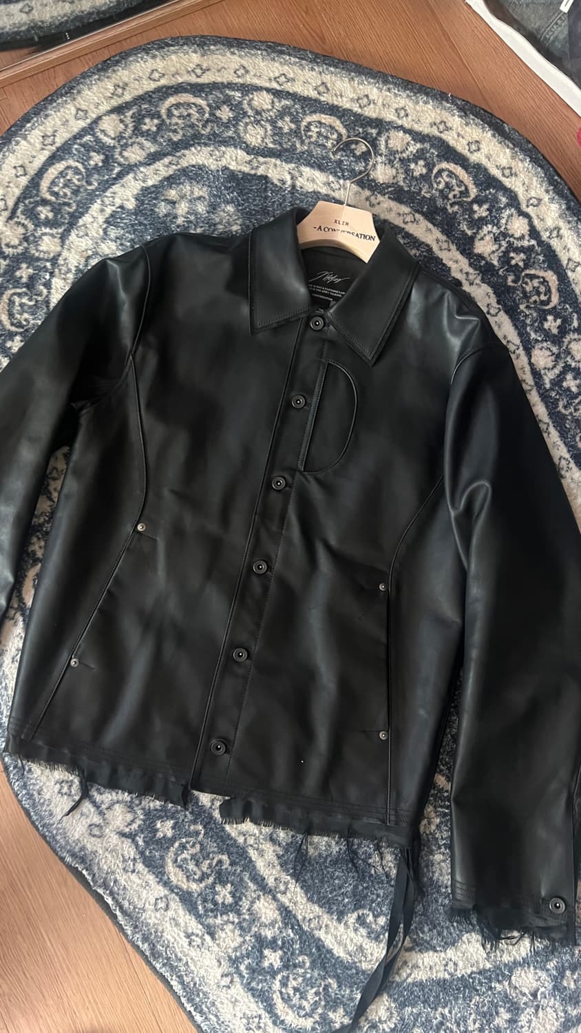 [L] JHXLIM 01 LEATHER JACKET 레더자켓 상품이미지1