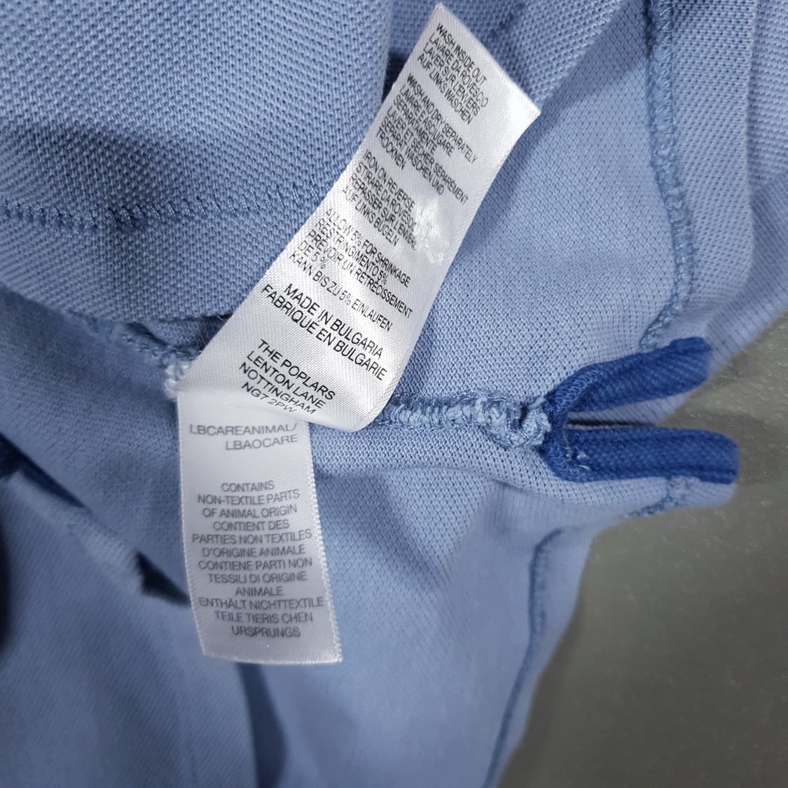 L) 폴스미스 신형 23ss 피케 지브라 폴로 셔츠 반팔 카라티 스카이 상품이미지8