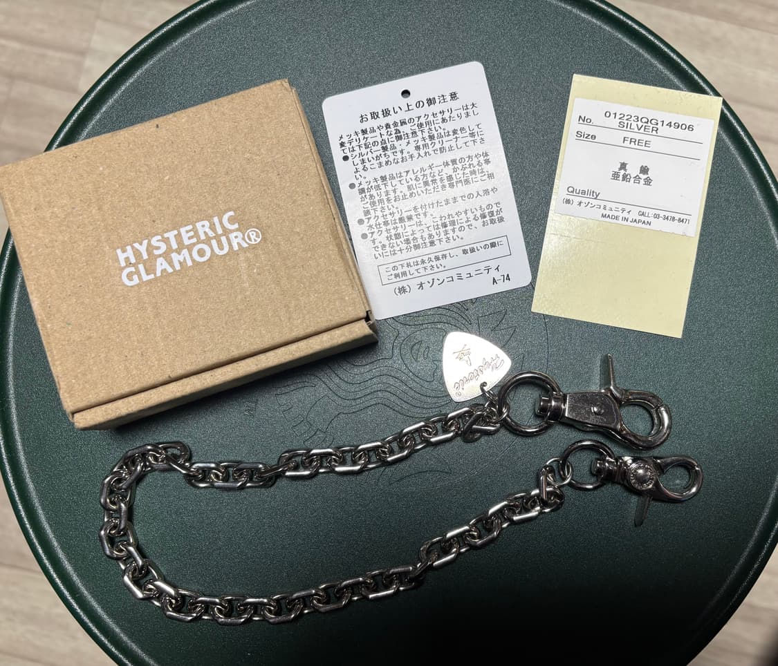 히스테릭글래머 피크 체인 상품이미지1