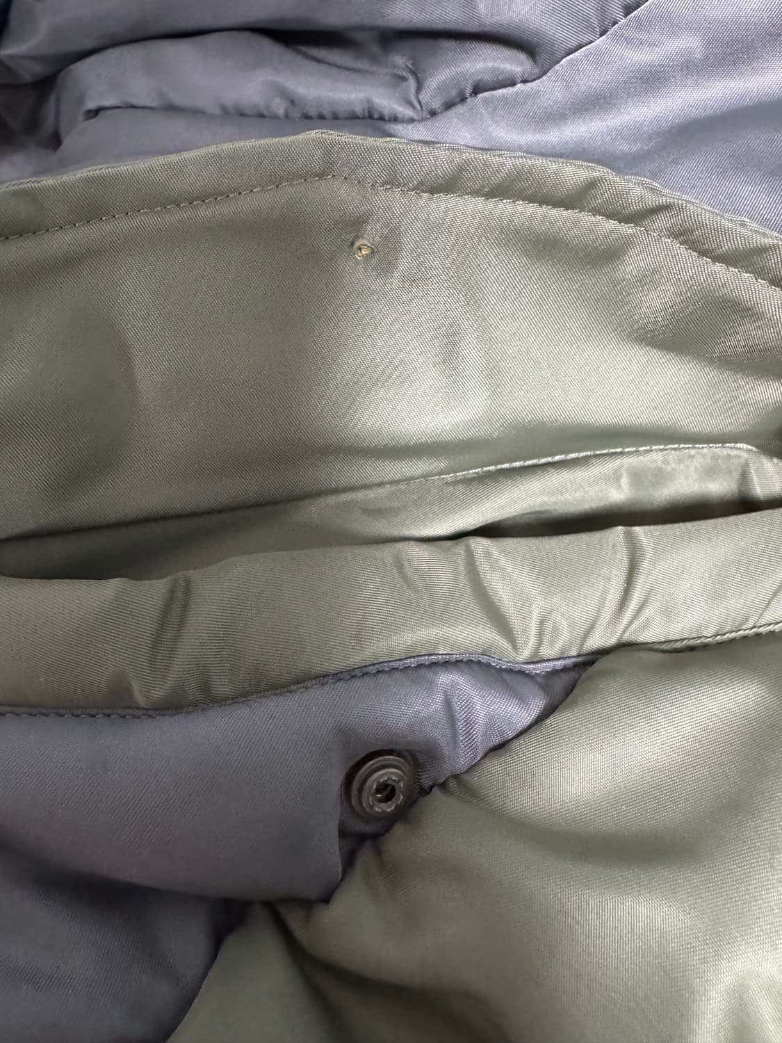 프로젝트 G/R 언밸런스드 리워크 봄버 자켓 카키 상품이미지4