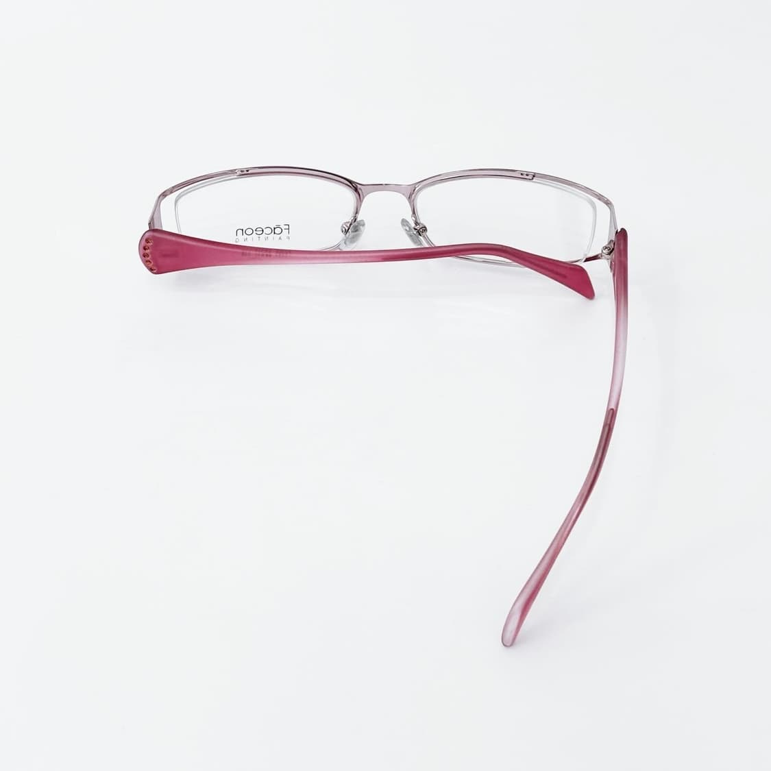FACEON  핑크 큐빅 데드스탁 빈티지안경 상품이미지4