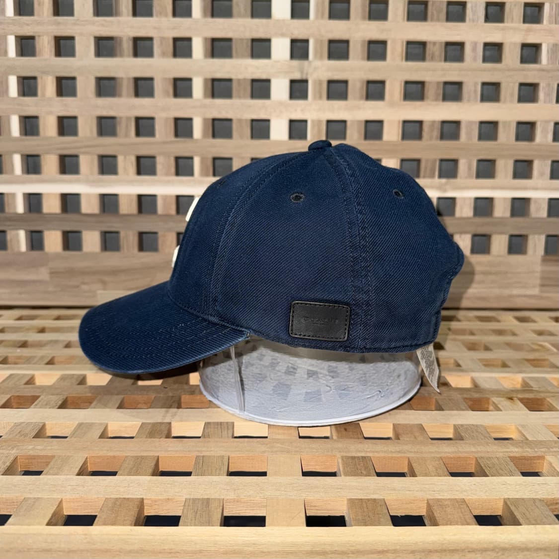 코치 C로고 레더스트랩 캡 상품이미지2