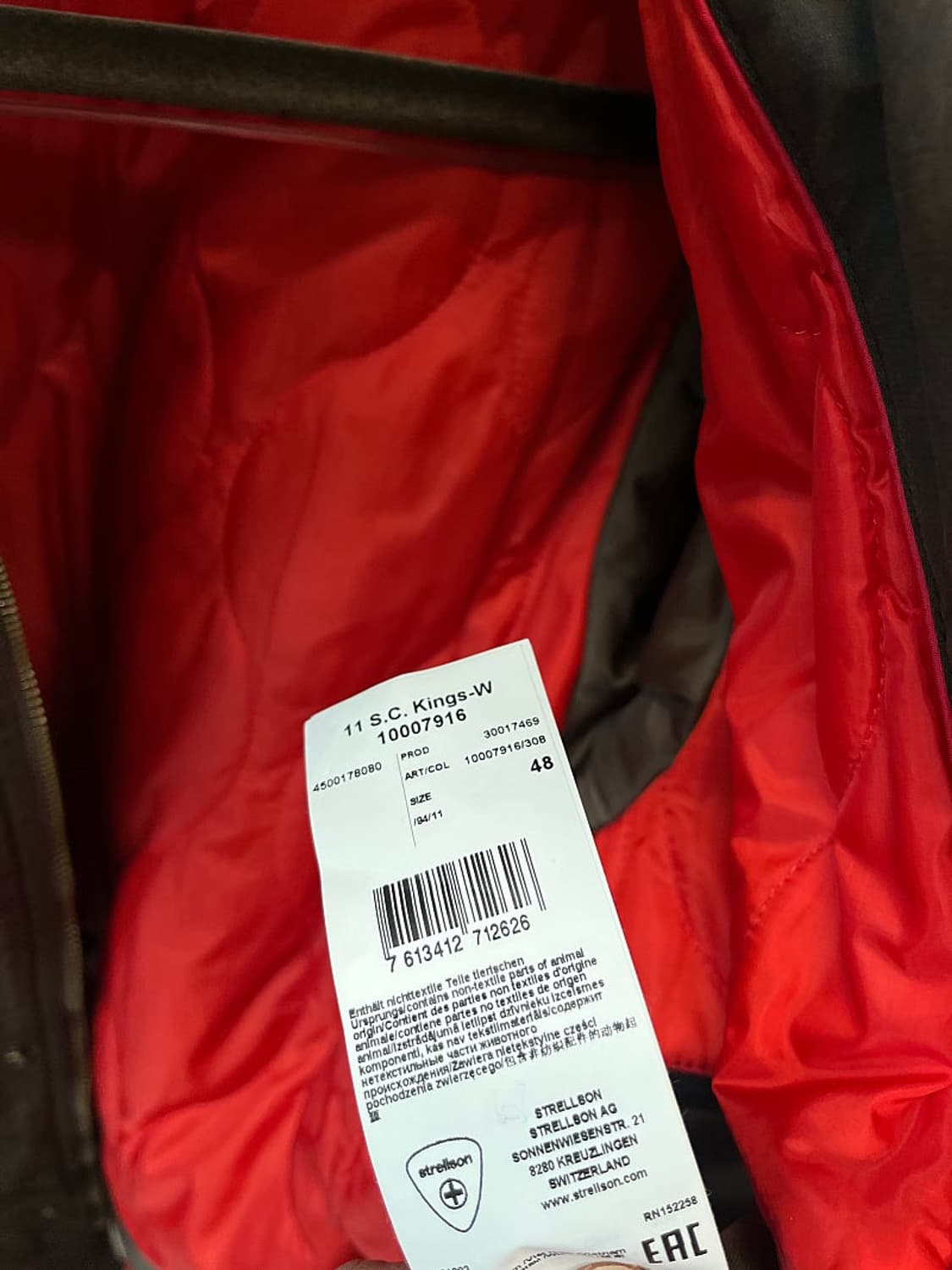 95) 시리즈 스트렐슨 시어링 코팅점퍼  상품이미지7