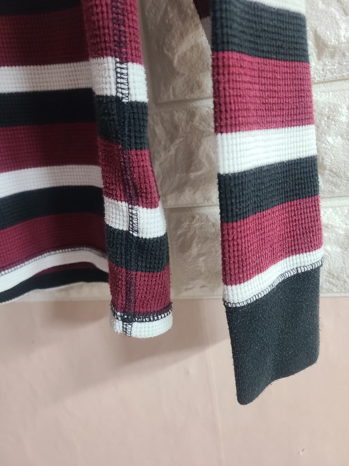 폴로 스트라이프 면니트(m) 상품이미지3