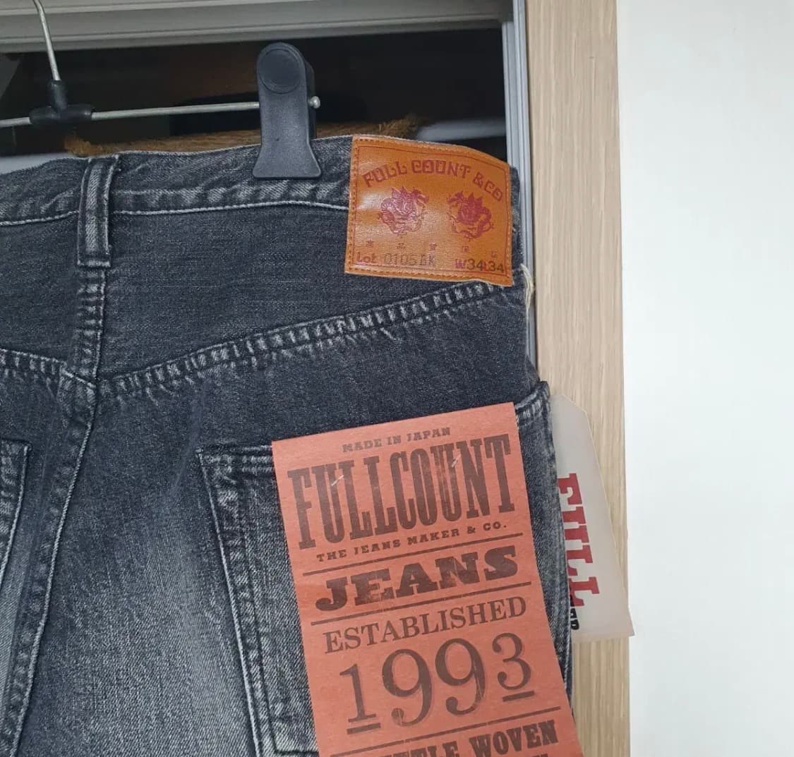 풀카운트 0105bkhw 다트포드블랙34 상품이미지2