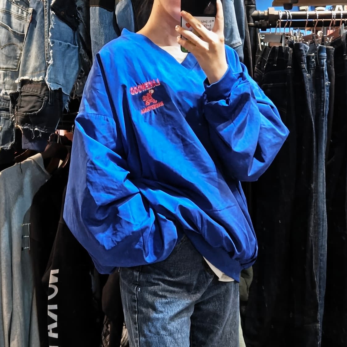 [NO.9] 나이키 레이크우드 로고 웜업 블루 상품이미지2