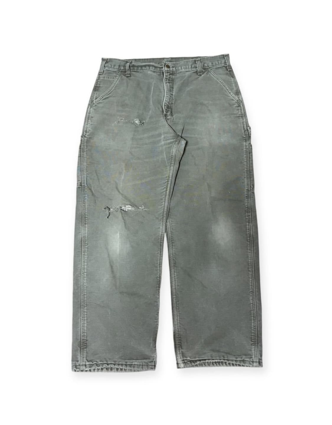 칼하트 b111 덕 라이닝 팬츠 모스그린 상품이미지3