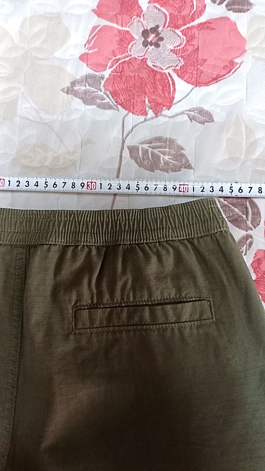 반스 카고밴딩반바지 34인치 기장57 상품이미지9