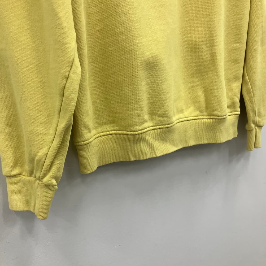 메종키츠네 폭스 패치 옐로우 스웨트셔츠 M 상품이미지5