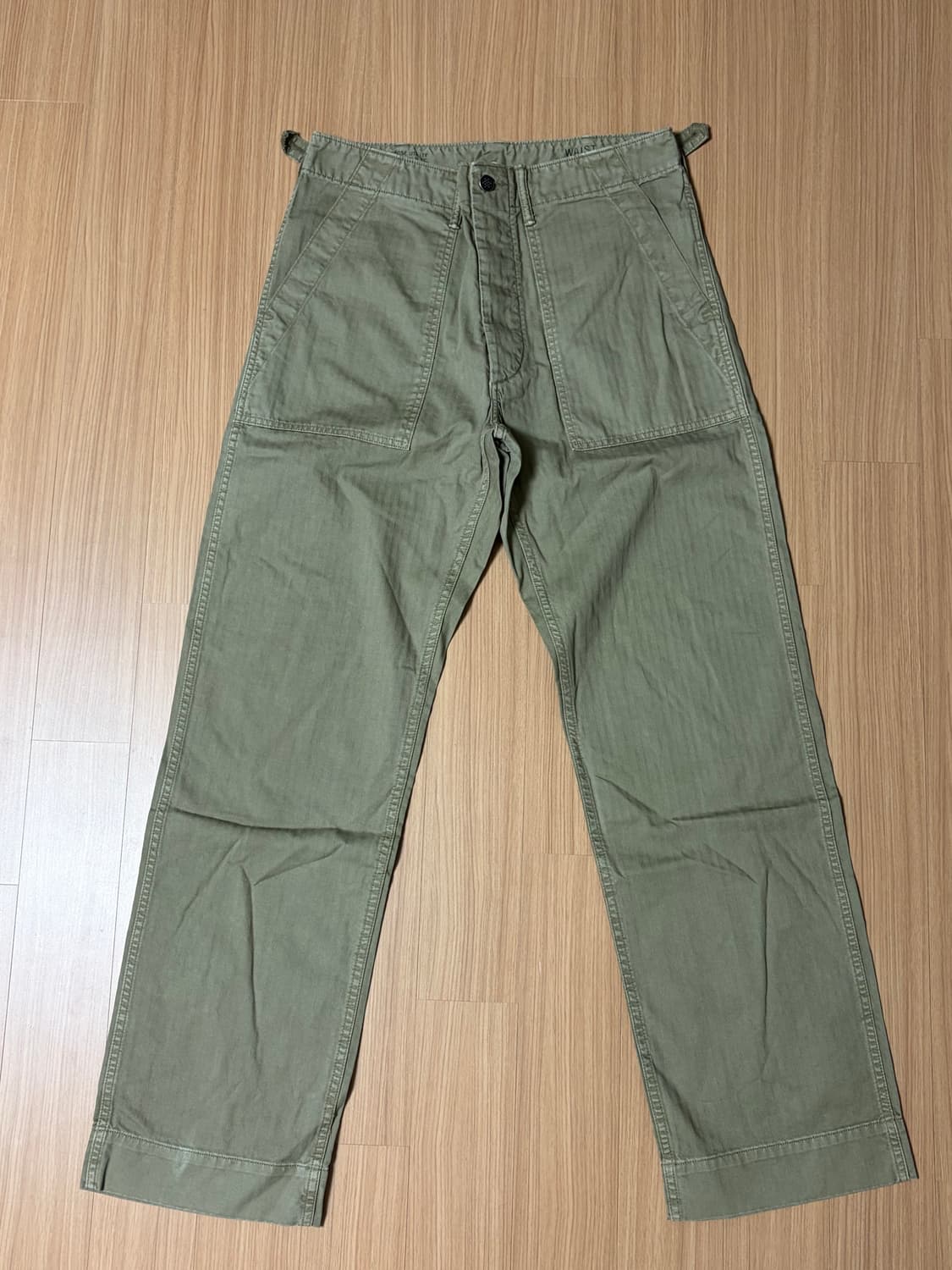 RRL 헤링본 퍼티그 팬츠 31x30 상품이미지1