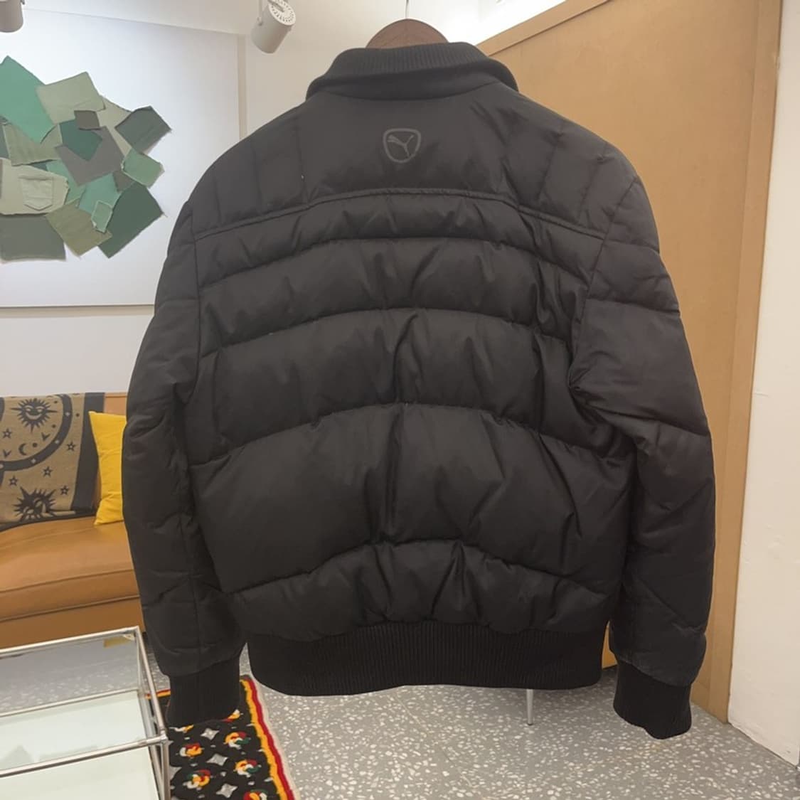 푸마 빈티지 모던캐주얼 다운 숏패딩 M C08080 상품이미지4