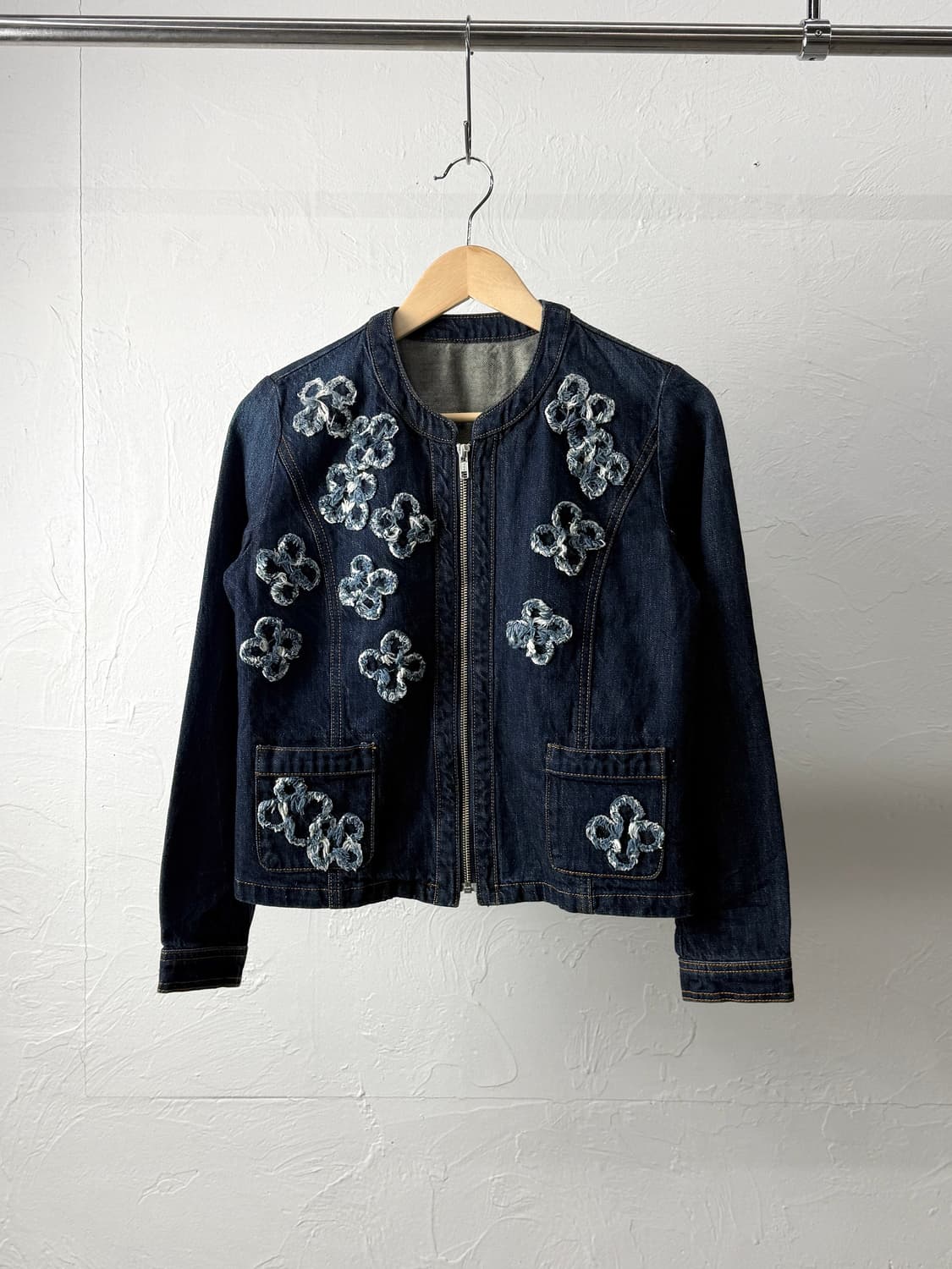 Maliani 아플리케 데님 자켓 상품이미지1