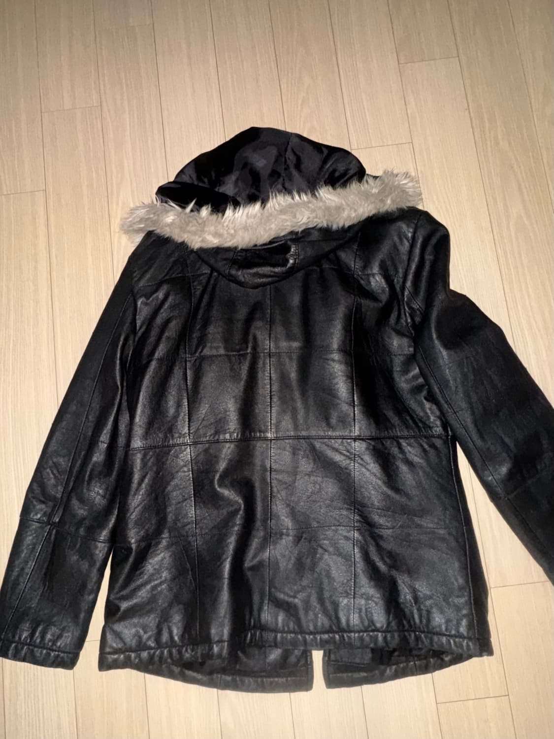 leather ramskin fur jacket 상품이미지2