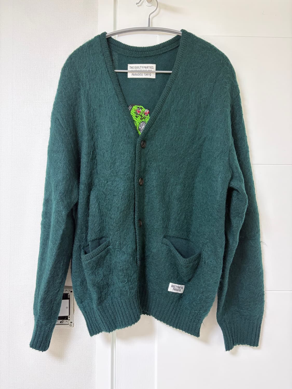 와코마리아 모헤어 가디건 상품이미지2