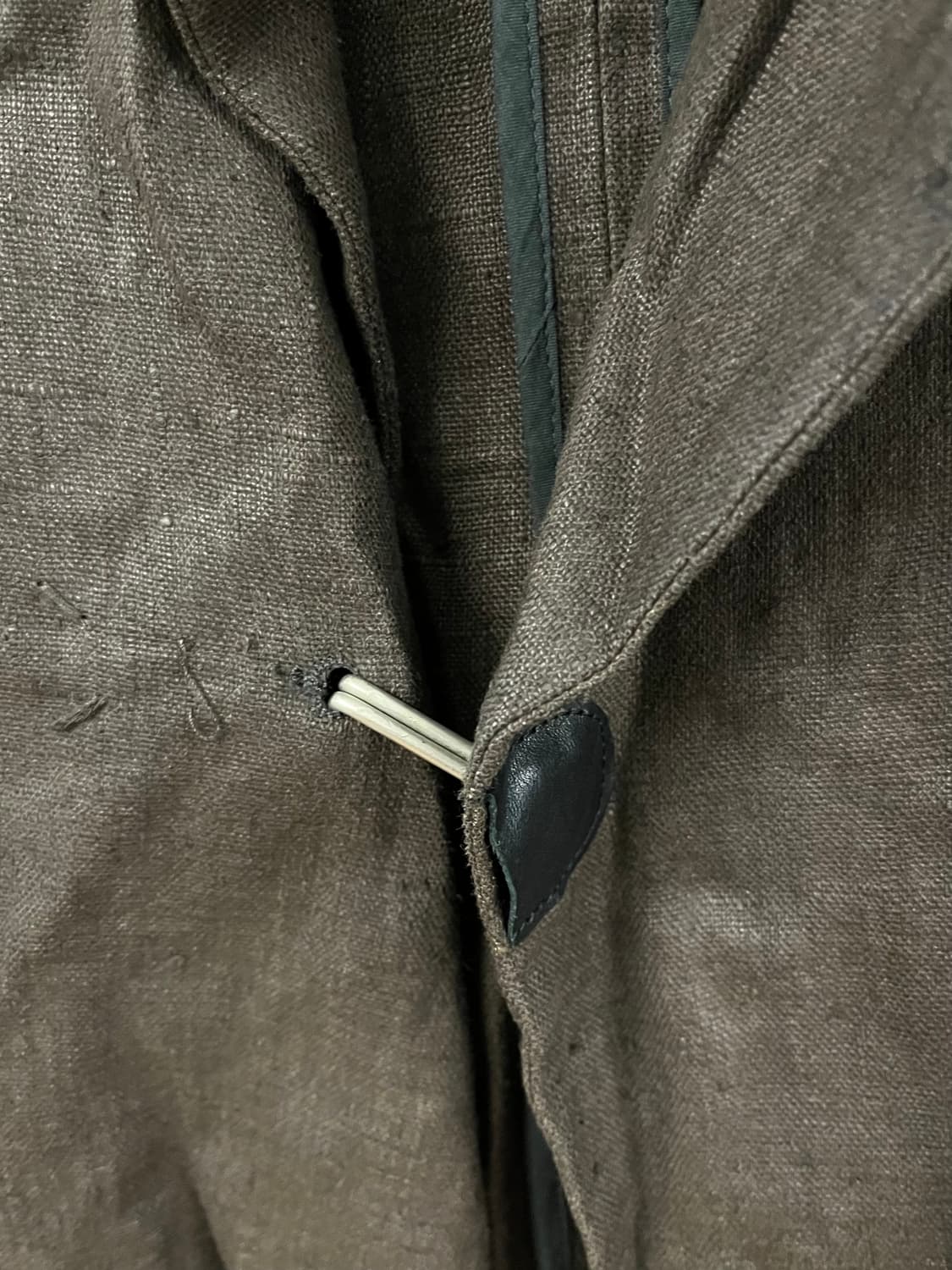 요한 세르파티 와이프로젝트 2012 SS 드레이프 린넨 코트 상품이미지3