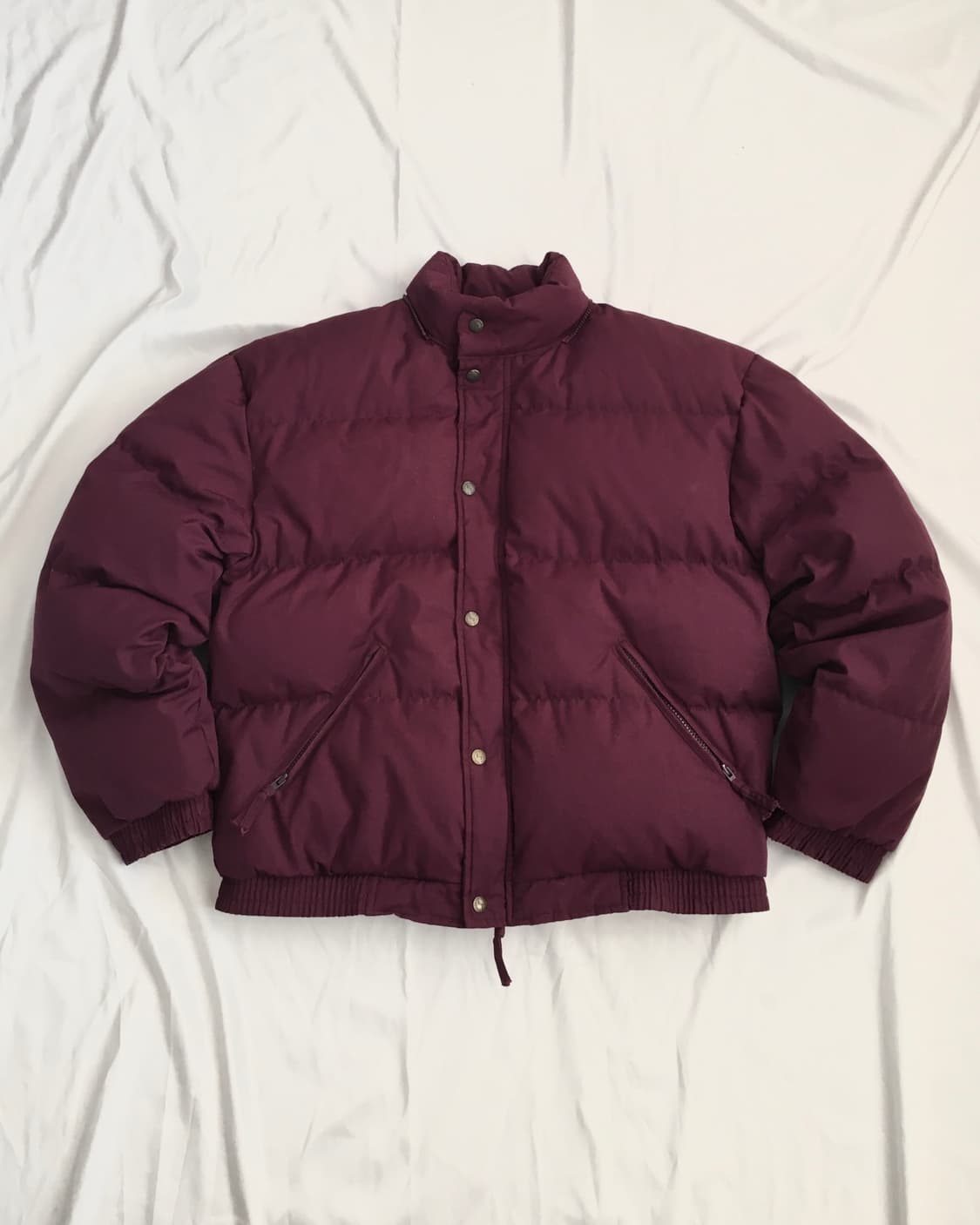 Life Tools Burgundy Puffer Jacket 상품이미지1