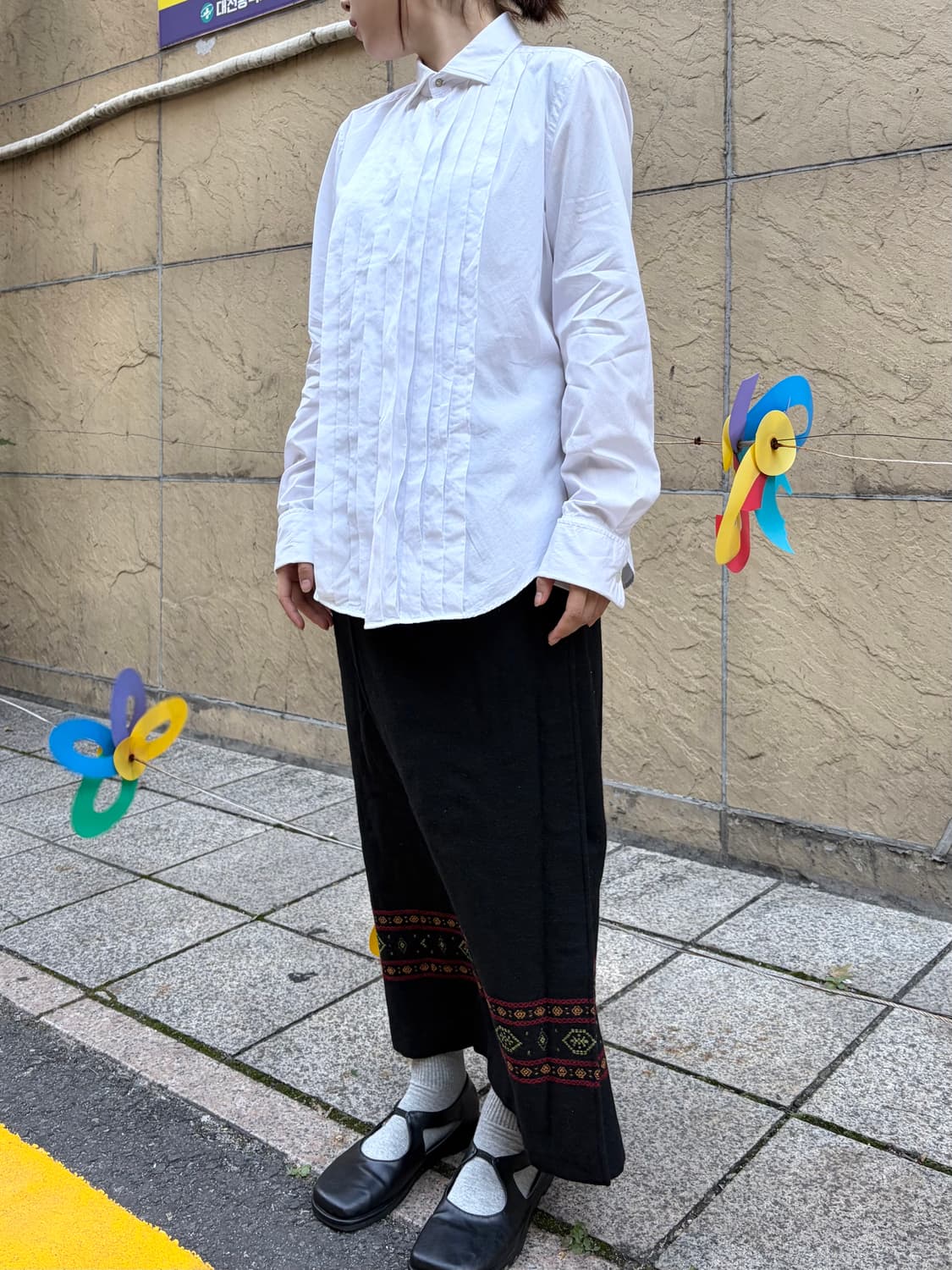 폴로 랄프로렌 핀턱 셔츠 상품이미지1