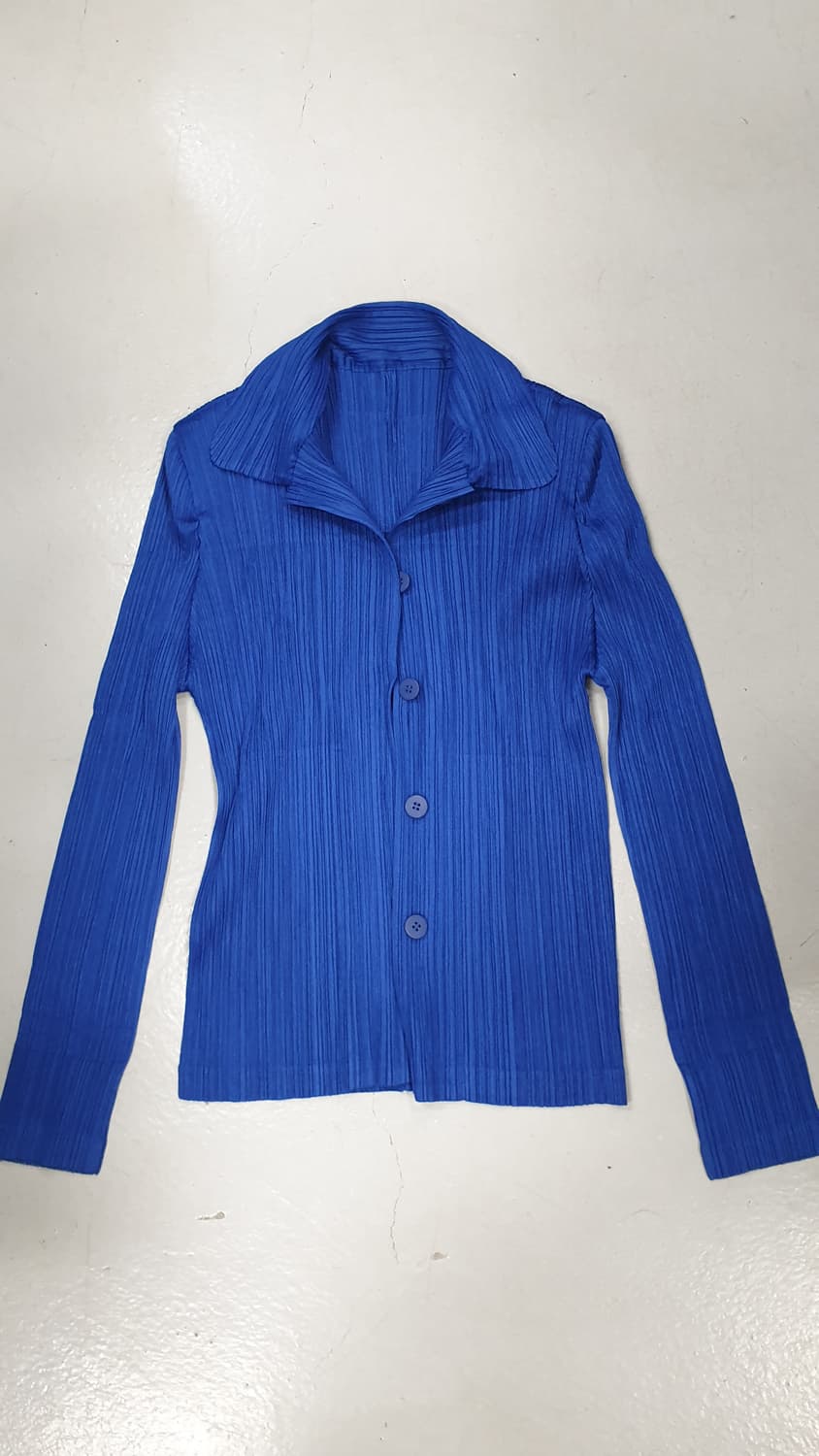 이세이 미야케 플리츠 플리즈 블루 셔츠자켓4 상품이미지3