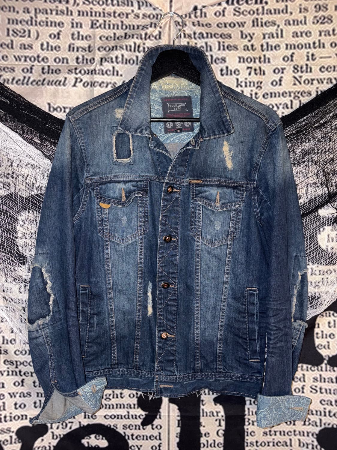 Buckaroo grunge detail denim jk 상품이미지7