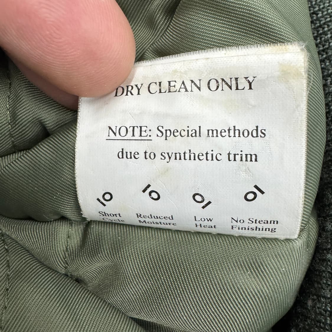 알파인더스트리 CWU 45P 카라 MA-1 카키 봄버 항공자켓 상품이미지8