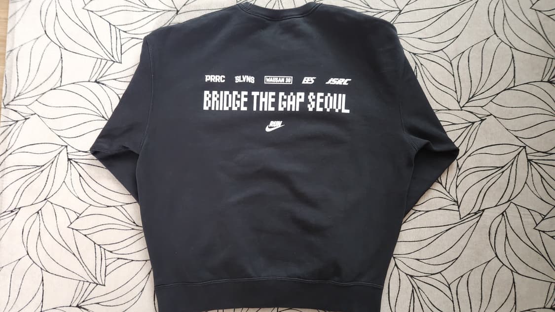 나이키 NRG BTG RUN 서울 맨투맨 블랙 XL 상품이미지2