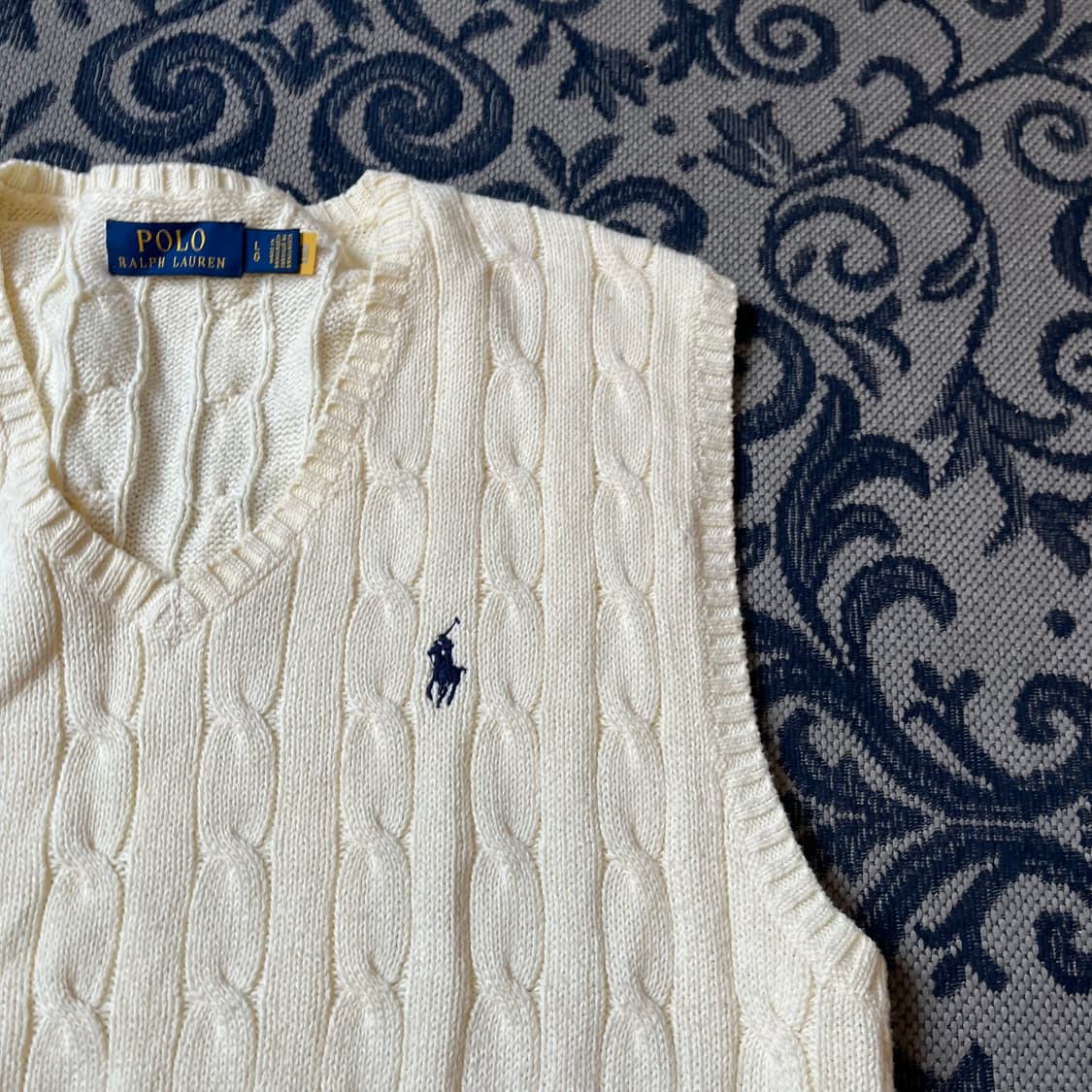 L 폴로 니트 조끼/W2430 상품이미지2